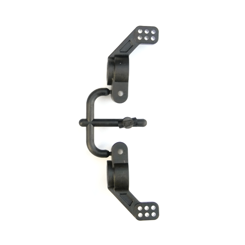 Tekno Rear Hub Carriers For M6 Driveshafts (Slash 2WD, 4x4, nylon, 1.5°, L/R)  - TKR1952T15