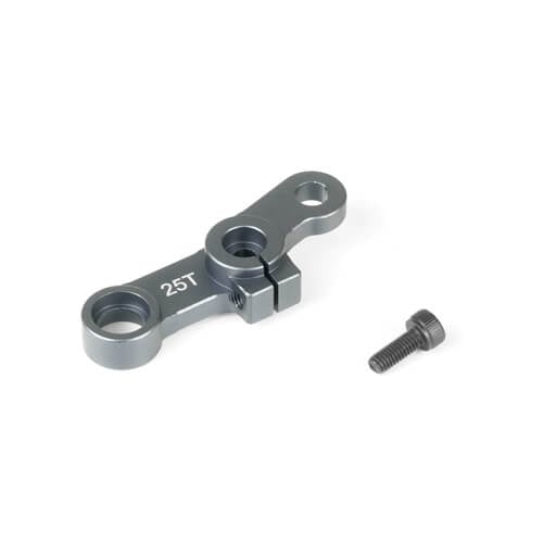 Tekno Aluminum Throttle Servo Horn (25T, M3 clamp, NB/NT48 2.0) - TKR9353