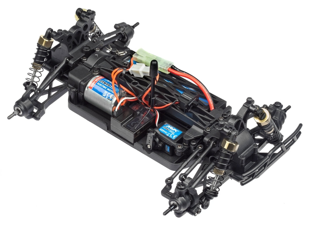 Maverick iON SC 1/18 RTR Electric Short Course | 4WD Mini RC Short Course Blue - MV12810
