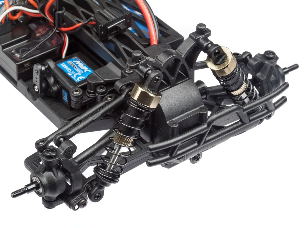 Maverick iON SC 1/18 RTR Electric Short Course | 4WD Mini RC Short Course Blue - MV12810