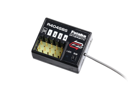 Futaba 10PXR Sender + R404SBS Empfänger (Telemetrie) - mit Antenne