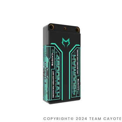 Cayote Racing 4600mAh 2S Shorty LiPo Akku 7,6V 145C 163g - 462S145 - RCXX - RC Racing Shop | RC Models | Tuning & Spare Parts for Professionals