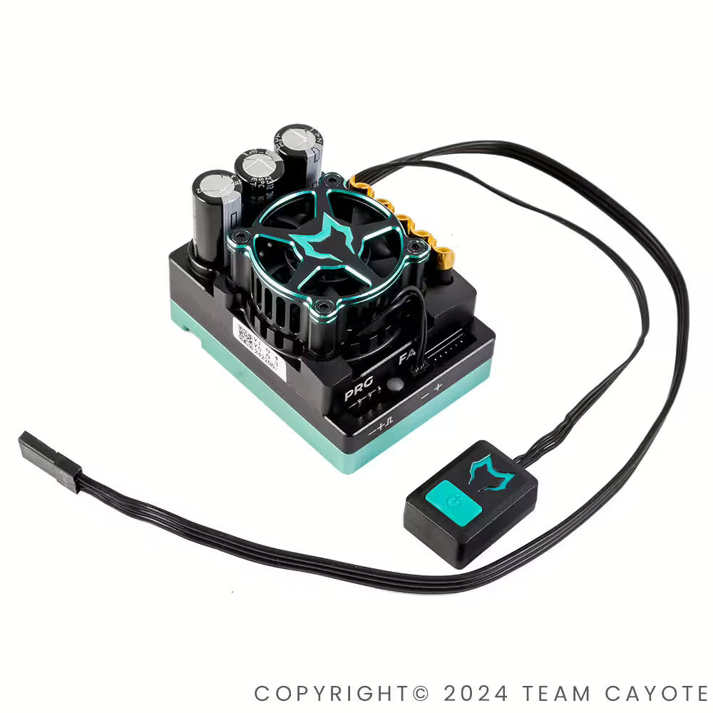CAYOTE Racing CREST 8 EVO speed controller ESC 1:8 200A