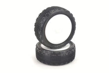 Schumacher CACTUS FUSION 2 1/10 FRONT 4WD Offroad Tires (2) Preglued - YELLOW - U6898