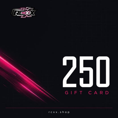 RCXX Geschenkkarte 250