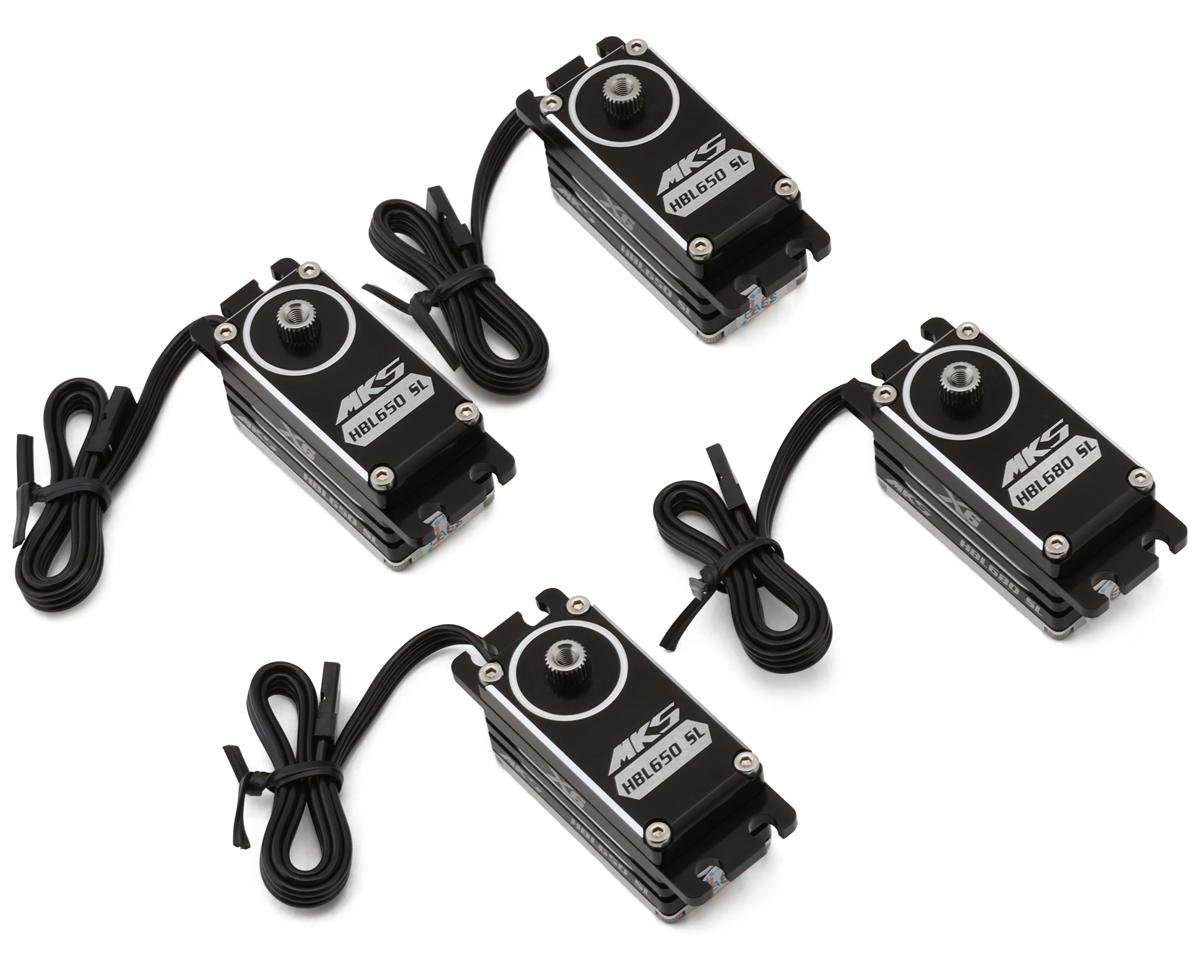 Servomoteurs numériques MKS 3x HBL650SL et 1x HBL680SL HV