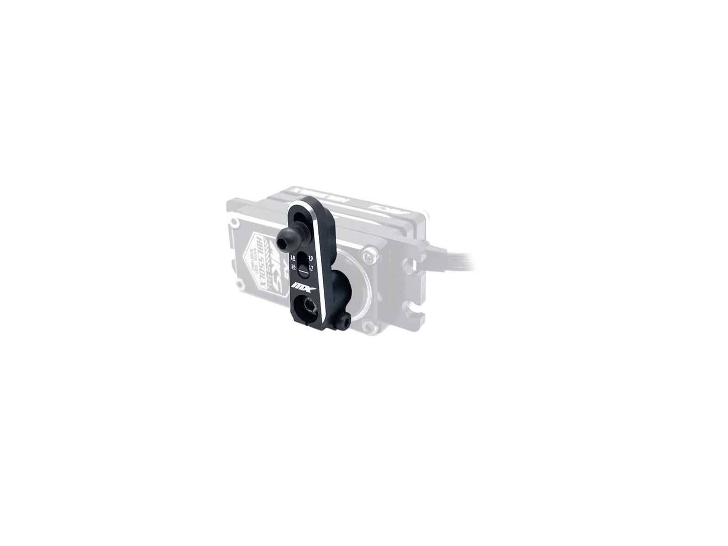 MXLR ADJUSTABLE ALLOY SERVO ARM 25T - MAX-09-002 - RCXX - rc racing for professionals
