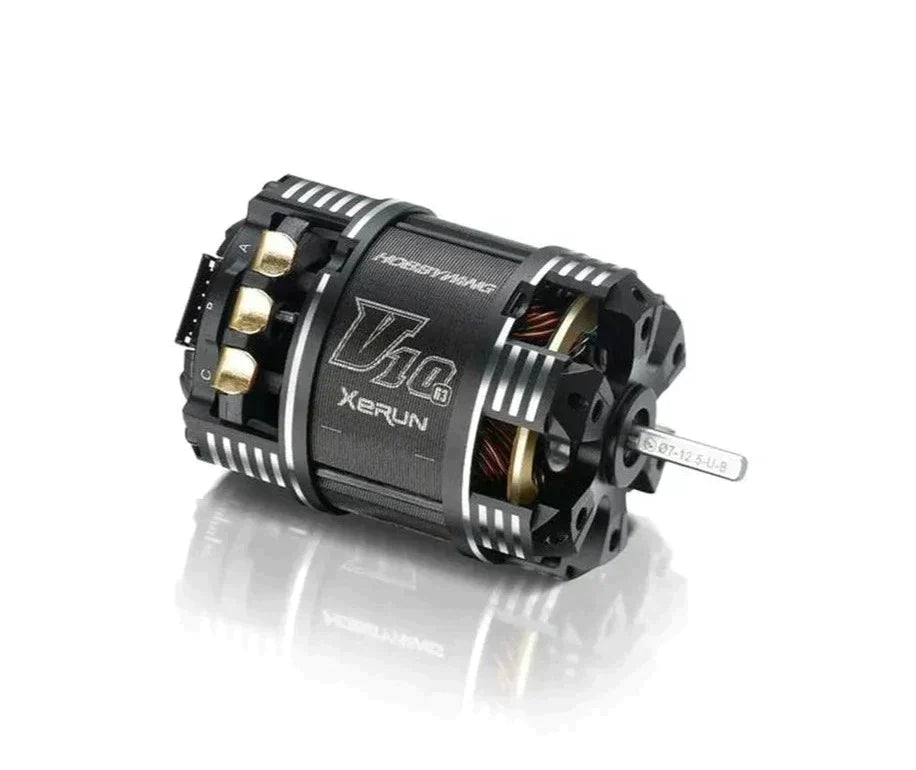 Hobbywing XeRun V10 G3 6.0T Motor - Black - RCXX - rc racing for professionals