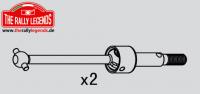 Rally Legends Cvd Axle front (2) - RCXX - RC Racing Shop | RC Models | Tuning & Spare Parts for Professionals